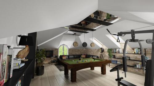 NOWOCZESNE MIESZKANIE NA PODDASZU